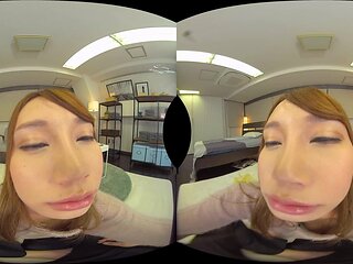 Japanese POV Ignites Wild Brunette Passion in Virtual Reality