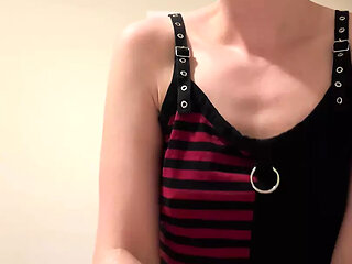 Riding Coworker with Black & Red Top