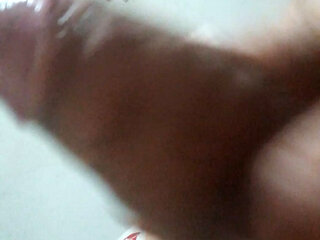 Spilling a lot of milk taking advantage of the fact that I'm very hot