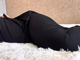 Arab teen without panties
