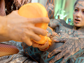 Extreme Anal Fisting Session Girl Takes Full Hand Monster Toy Straight to Gaping Hole