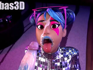 Fortnite Sparkle Diva Doggystyle/Blowjob