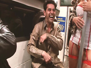 Hot Nurses Scene-4_blonde Nurses in Lingerie Having Anal Sex Together in an Orgy in the Ambulance