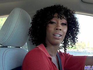 Sexy Ebony MILF Misty Stone Takes Big Dick & Hot Cum