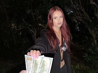 This alt girl cheated on her boyfriend for money!