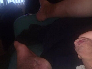 Slow motion wank, felt so amazing