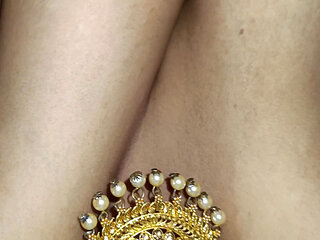 Yellow Saree Hot Breast Nipple Licking