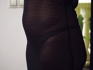 Semi- transparent dress stuffing teaser