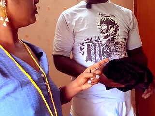 Husband Greets Friend by Giving His Wife