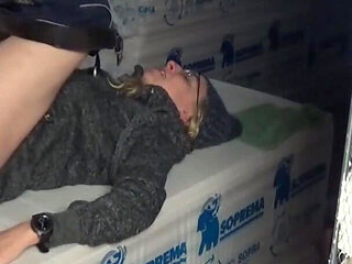 The Foreman Bangs the Juice Deep Into His Boss's Cunt on the Construction Site