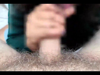 A Blowjob. This Young Student Loves to Eat Cum