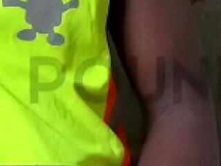 Amateur BBC Solo Public Jerk Off - Kay Poundzz Huge Cock Cumshot Outdoor