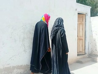 2 Muslim hijab college girl sex hard with big balck dic...