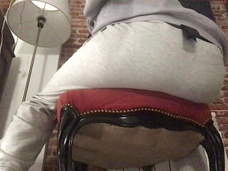 Spanking myself bad boy for being bad