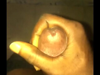 Cum inside the toilet