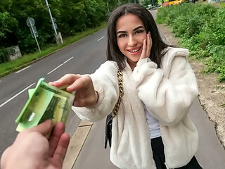 British Babe Sucks Dick in Prague for a Shopping Spree
