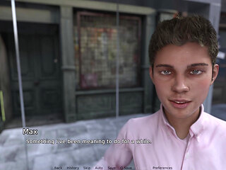 Kissed My Gorgeous Futa Girlfriend Juliette Before Boarding on Bus in Public