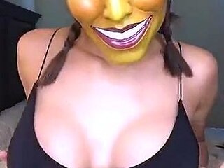 Big boobs milf masturbates with her dildo