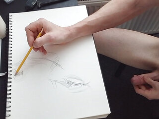 I got Horny when i was drawing pussy..