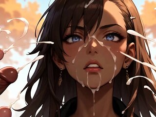 Sexy Slut Drools as Muscular Fister Pounds Her Hard -