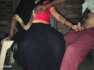 Desi Bhabhi Hardcore Black Sari Sex - DeepUma00 Anal Blowjob Footjob