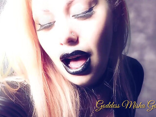 Personal dominant nurse for an old granny with black glossy lips! (Custom)