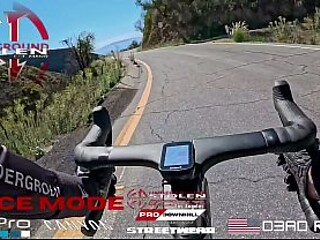 Fit blonde athlete gives a deepthroat POV blowjob before a hardcore