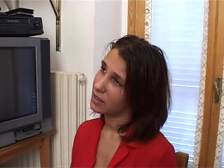 Pretty italian slut loves to suck cocks