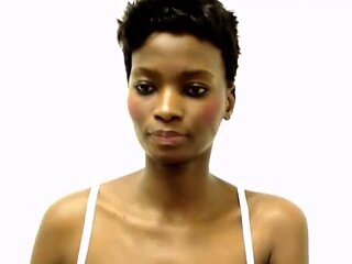 South African Babe With Black Beauty