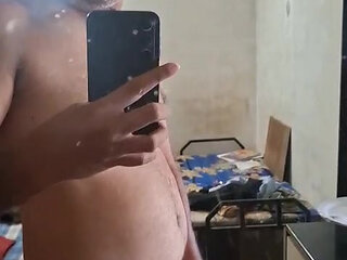 Straight guy with Nude Cock