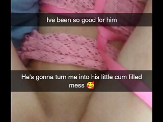 Real Cheating Girlfriend Turned Pet CumSlut On Snapchat -Richelle Rose