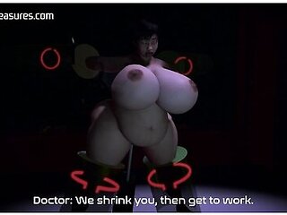 Gwen And The Doctor Experiment With Growth And Expansion - Car Toon