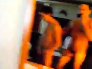 Muscle Daddy Barebacks Twink in Hotel Room