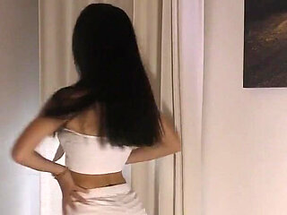 Two Hot Petite College Cheerleader Friends Do a Try on Haul for Mini Skirts and Lingerie with Full Nudity