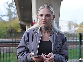 Blond Fitness Model Teen 18+ Lexi Star Pick Up For Premier Porn Casting