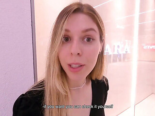 Unlucky Shoplifter Gets Fucked in Mall Toilet  Risky POV Sex with Milfetta
