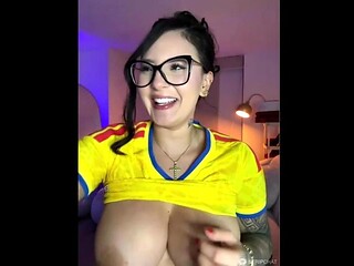 Solitary seduction with a sexy librarian