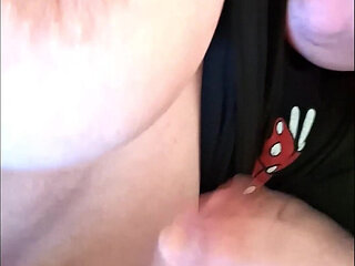 Be Quick, I Sent My Husband Shopping. We Have 10 Minutes. Cum All Over My Tits.