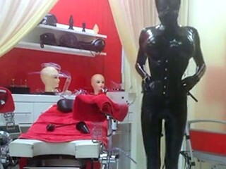 Kylie's Latex Webcam Show: BDSM Fun in the Studio