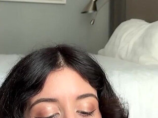 Sloppy Blowjob POV Eye Contact Deepthroat Cum in Mouth Swallow