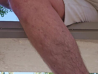 Cumshot at the public park