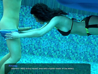 Secret Blowjob From My Step Aunt'_s Hot Friend - 3D Hentai Animated Porn - Milfy City