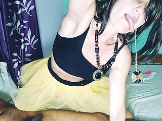 Nasty Horny Slut Making Interracial Love