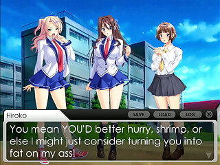 Day at school. Smutty Lesbian Hentai Vore Project