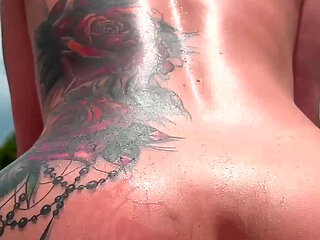 Busty Babe Maddy May Gets Fucked Poolside by Big Dick Jmac