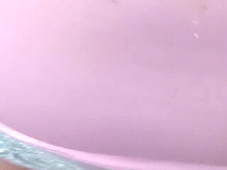 Pink Panties off - Amateur Selfie Fingering in Close up