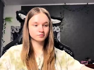 Curly Blonde Teen Records Solo Dildo Masturbation More at
