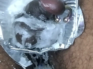 Wax Full cock and balls.