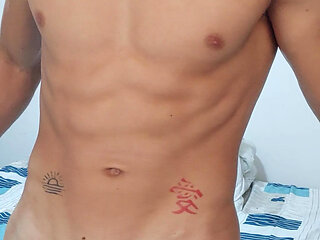 I masturbate my cock desirous of my wife's pussy.