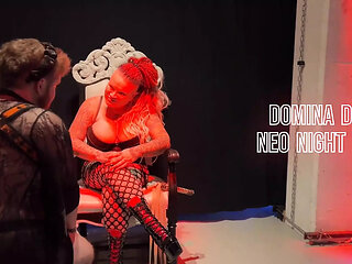 Trans Man Worshipping Dominatrix